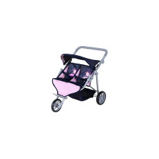 Knorrtoys Zwillingspuppenwagen Princess Blue