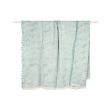 pad Decke Waffle 130 x 170 cm, Blau