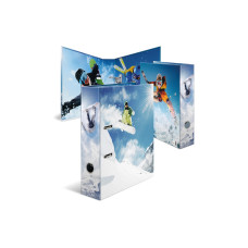 HERMA Motiv-Ordner A4 Winter Sports 285 cm, Mehrfarbig