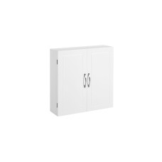 VASAGLE Badezimmerregal 60 x 60 cm, Weiss