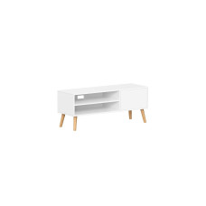 VASAGLE TV-Möbel Skandinavisch 110 x 40 cm, Weiss