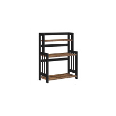 Songmics Küchenregal Braun/Schwarz