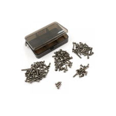 Yeah Racing Schraubenbox Titanium Tamiya BBX / BB-01 Yeah Racing Schraubenbox Titanium Tamiya BBX / BB-01