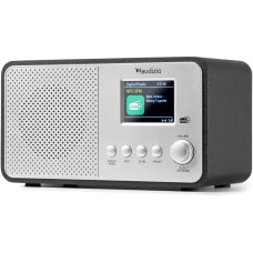 Audizio DAB+ Radio Avio Silber