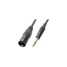 PD Connex Audio-Kabel CX44-12 XLR 3 Pole, male - 6.3 mm Klinke 12 m