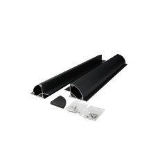 WATTSTUNDE Solarmodul Halterung HSA+ 55/S ALU Schwarz WATTSTUNDE Solarmodul Halterung HSA+ 55/S ALU Schwarz