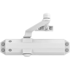 Yale Türschliesser mit Standardarm, Serie 4500 Weiss