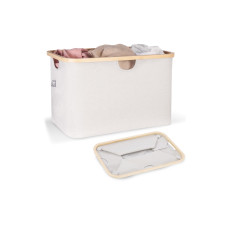 Hennez Wäschekorb  Adrian 60 l, Beige/Nature