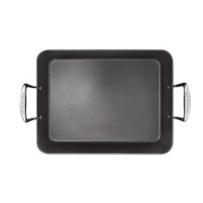 Le Creuset Auflaufform ALU-BRATREINE Eckig, Schwarz