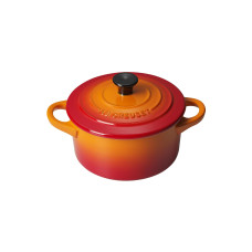 Le Creuset Auflaufform MINI COCOTTE 10 cm, Rund, Orange