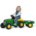Rolly Toys Tretfahrzeug John Deere mit Anhänger Rolly Toys Tretfahrzeug John Deere mit Anhänger