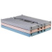 COCON Klappbox 40 x 30 x 15.5 cm, Grau