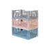 COCON Klappbox 40 x 30 x 15.5 cm, Grau