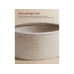 VASAGLE Couchtisch 75 x 45 cm, Beige/Weiss