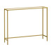 VASAGLE Konsolentisch 100.5 x 80 cm, Gold