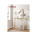 VASAGLE Konsolentisch 100.5 x 80 cm, Gold