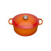 Le Creuset Bräter Signature 20 cm, Ofenrot