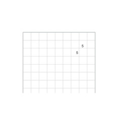 ingold-biwa Heftblatt ohne Rand A4, Kariert, 500 Stück