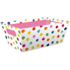 Braun + Company Geschenkbox Happy Dots 25 x 16 x 7.5 cm