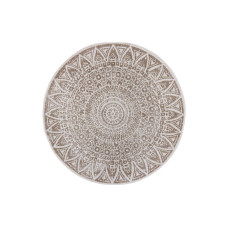 Freundin Home Collection Teppich Lilja 140 cm, Beige