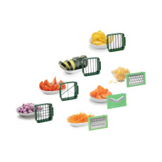 Genius Gemüseschneider Nicer Dicer Quick Professional Grün