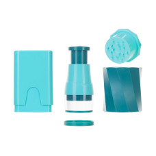 Genius Gemüseschneider Nicer Dicer Minis Set 13-teilig, Türkis