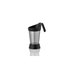 AdHoc Teefilter-System Grantea Schwarz/Silber