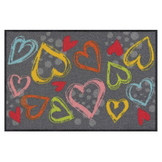 Salonlöwe Fussmatte Valentine Hearts 50 cm x 75 cm