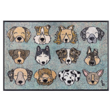 wash+dry Fussmatte Wash+Dry Glückshunde 50 cm x 75 cm wash+dry Fussmatte Wash+Dry Glückshunde 50 cm x 75 cm