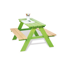 Pinolino Kindersitzgarnitur Nicki für 4 Grün Pinolino Kindersitzgarnitur Nicki für 4 Grün