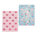 Rico Design Notizheft La Vie en Rose 2 x A6, Dot, Blau/Rosa