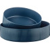 Björn Salatschüssel Scandi Ø 21.5 cm + Ø 27.5 cm, Marineblau
