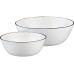 Björn Salatschale Pure Ø 24 cm + Ø 30 cm 1 Stück, Weiss