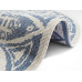 Freundin Home Collection Teppich Lilja 140 cm, Blau Freundin Home Collection Teppich Lilja 140 cm, Blau