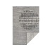 Elle Decoration Teppich Melange 120 x 170 cm, Silver