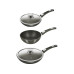 Genius Bonafit-Pfannen Set 20 cm/24 cm/28 cm