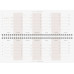 rido idé Tisch-Querkalender Ligne design 2026 297 x 105 mm
