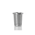 AdHoc Tee-Set Fusion Glass 400 ml, 1 Stück, Silber/Transparent