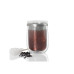 AdHoc Tee-Set Fusion Glass 400 ml, 1 Stück, Silber/Transparent