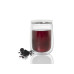 AdHoc Tee-Set Fusion Glass 400 ml, 1 Stück, Silber/Transparent