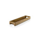 AdHoc Serviertablett Serve Slim 50 x 13 cm, Walnuss