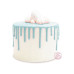 ScrapCooking Schokoladengeschmacksglasur Drip Cake Blau 130 g Blau