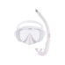 YEAZ Ocean Vibes Snorkel & Mask Weiss