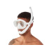 YEAZ Ocean Vibes Snorkel & Mask Weiss