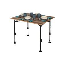 Eurotrail Campingtisch Rochefort L Holz Composite 100 cm x 68 cm