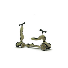 Scoot and Ride Scooter Olive Grün