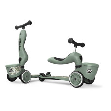 Scoot and Ride Stuntscooter Green lines Grün