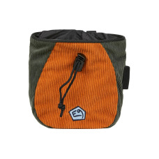 E9 Chalk Bag Drop-VS Dunkelgrün/Orange E9 Chalk Bag Drop-VS Dunkelgrün/Orange