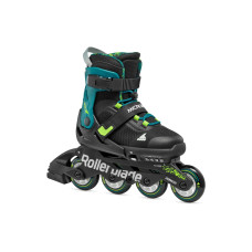 ROLLERBLADE Inline-Skates Microblade XT Schwarz/Petrolgrün, 28-32