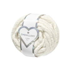 Rico Design Wolle Rico Chenillove Super Big 300 g, Crème